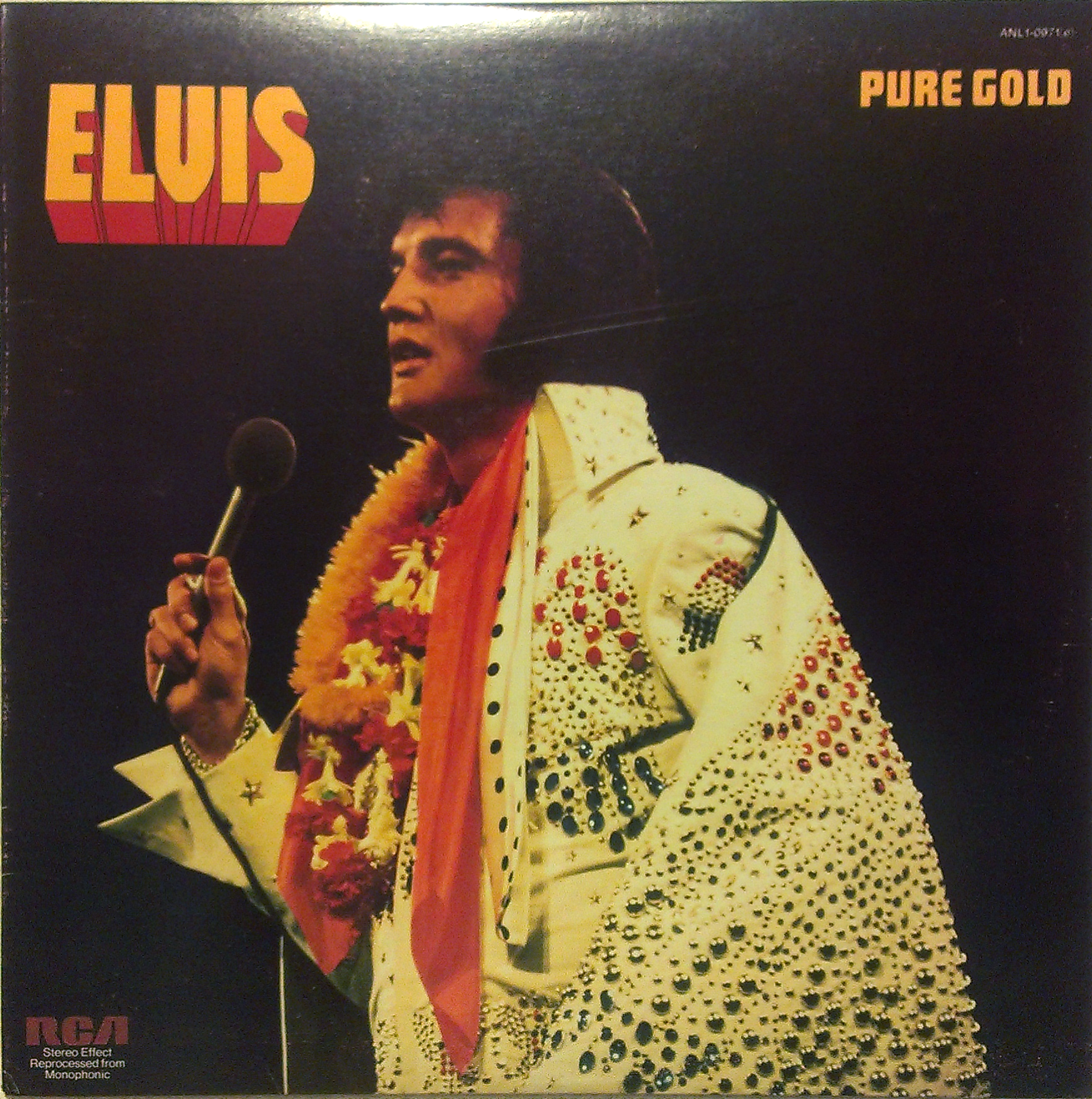 Elvis Presley  Pure Gold : LP Front